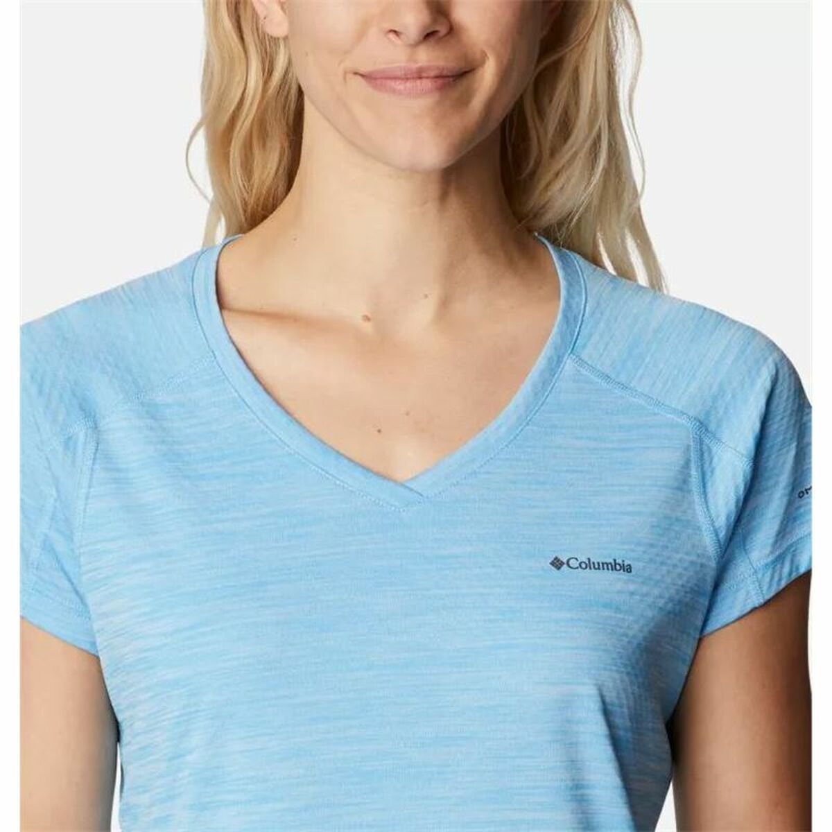 Dames-T-Shirt met Korte Mouwen Columbia Zero Rules™